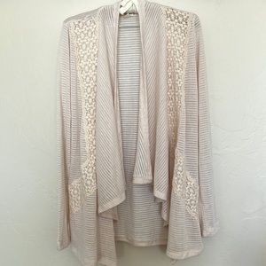 Pink Republic Cardigan-style sweater; Size M